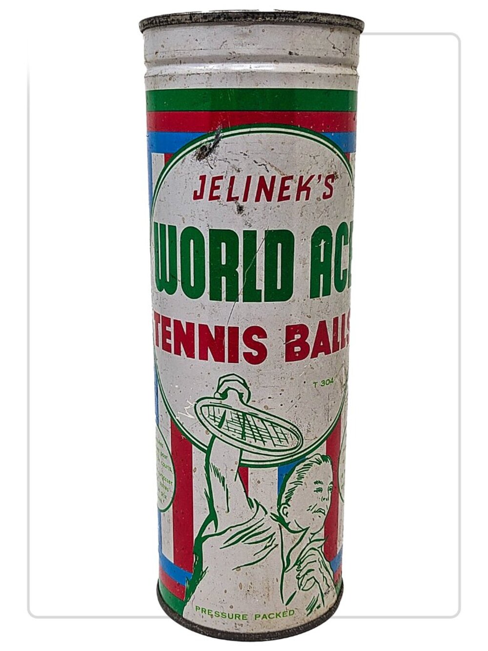 Jelinek's World Ace Tennis Balls (Sealed)